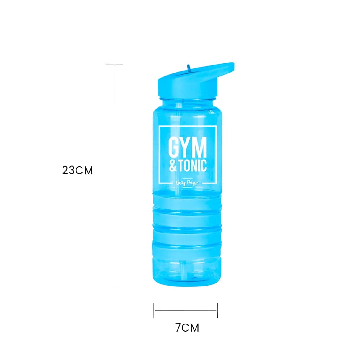 Lazy Dayz Sports Bottle 750ml - Blue — image 4