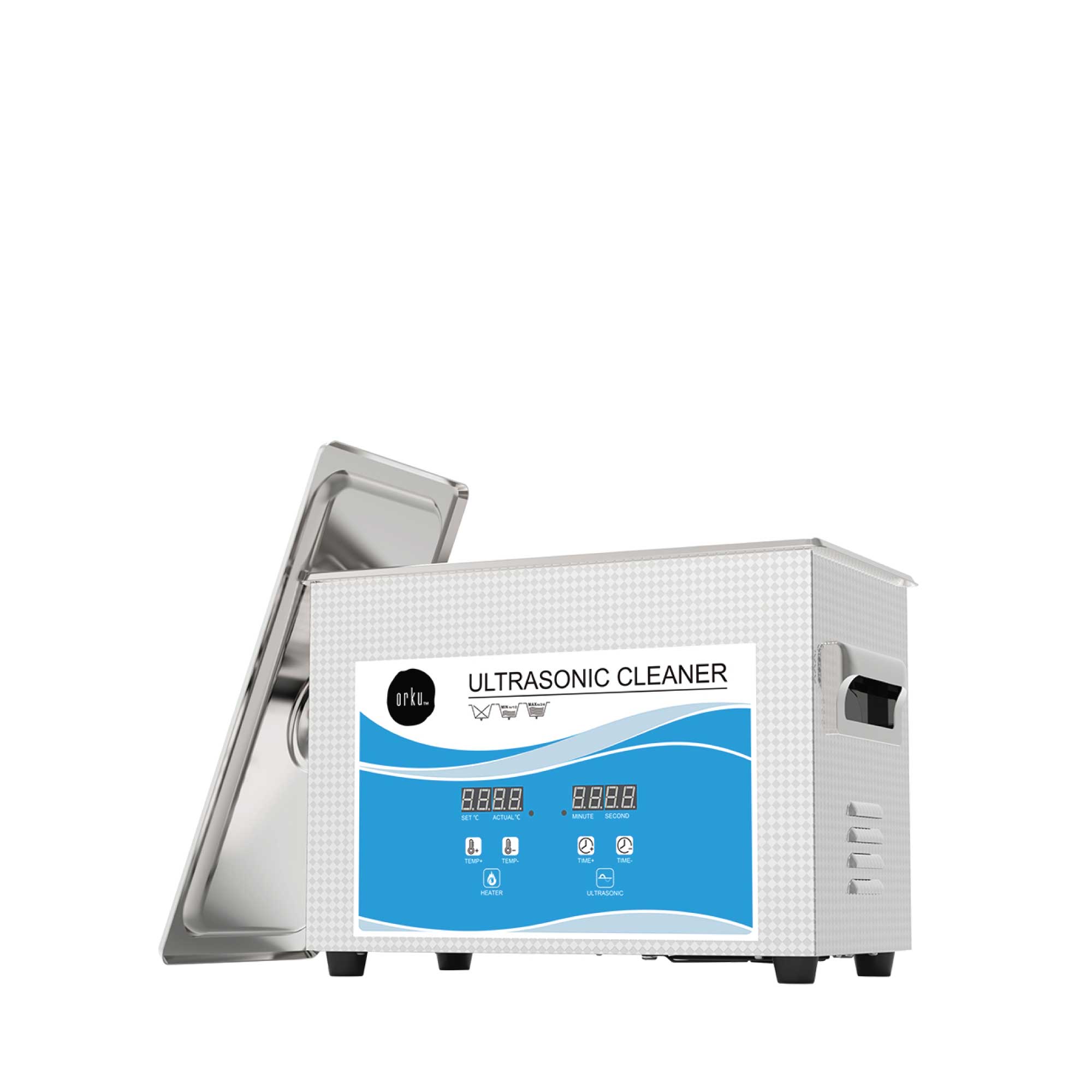 4.5L Digital Ultrasonic Cleaner - Ultra Sonic Bath Jewellery Cleaning — image 2