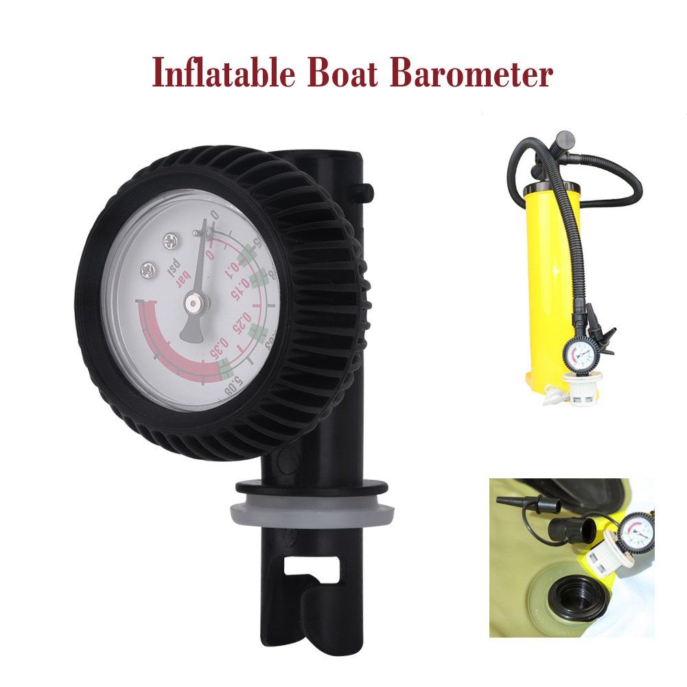 Air Pressure Gauge Nylon Inflatable Boat Barometer for 0 0.35 BAR 0 5.08 PSI Kayak Accessories โ image 3