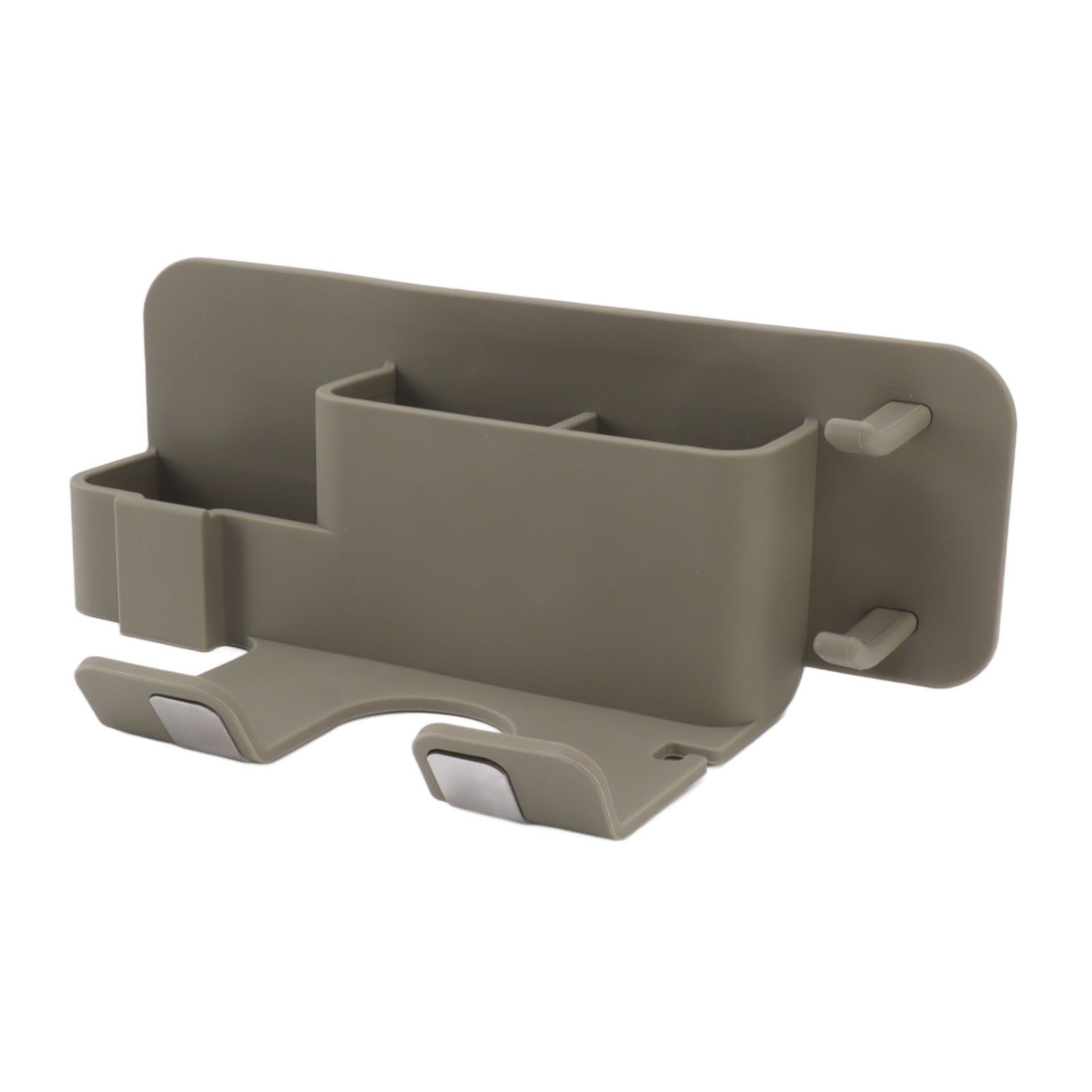 Wall Mounted Hair Dryer Holder Blow Dryer Holder Organizer Stand Bathroom Accessories Gray โ image 3