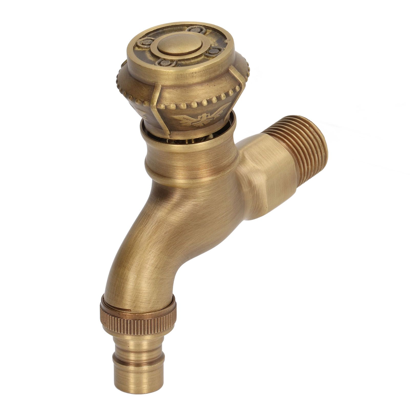 Antique Brass Faucet Bathroom Sink Faucet Cold Hot Water Tap Home Decoration for Basin โ image 5