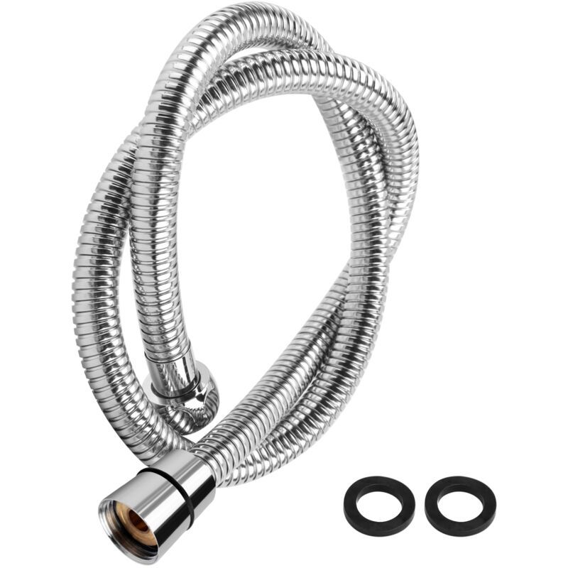 80 cm Stainless Steel Flexible Shower Hose for Bathroom, 1/2 Inch Interface, Replacement Water Connection Hose โ image 3
