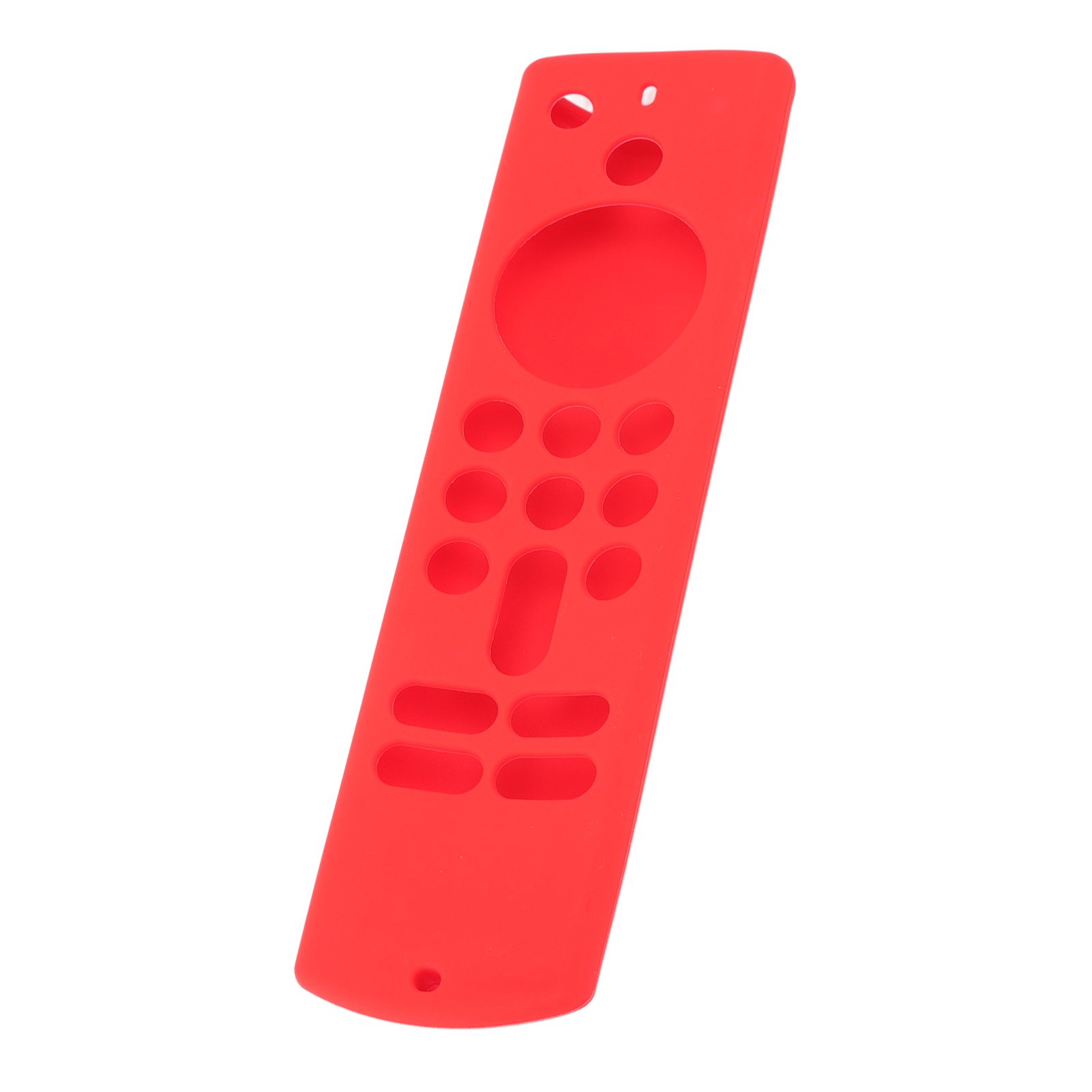 Remote Control Silicone Cover for Fire TV Stick Anti Slip Silicone Protective Case with Lanyard 3rd Gen Red โ image 3