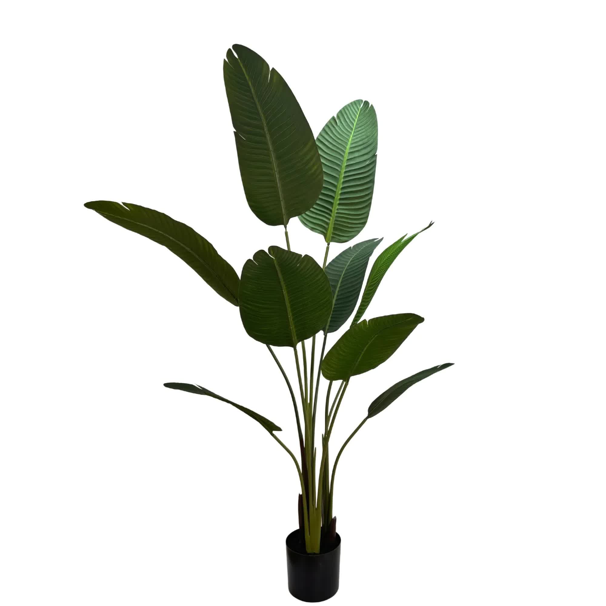 Grand Artificial Potted Travellers Palm (Banana Palm Tree) 120cm โ image 5