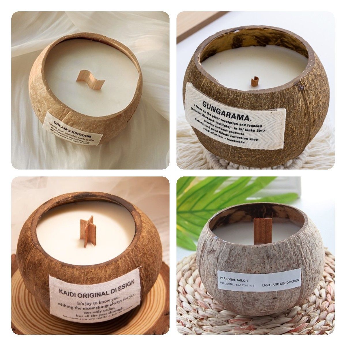 Wooden Wick Cross Shape DIY Candle Accessory Round tube 0.6*9cm โ image 2