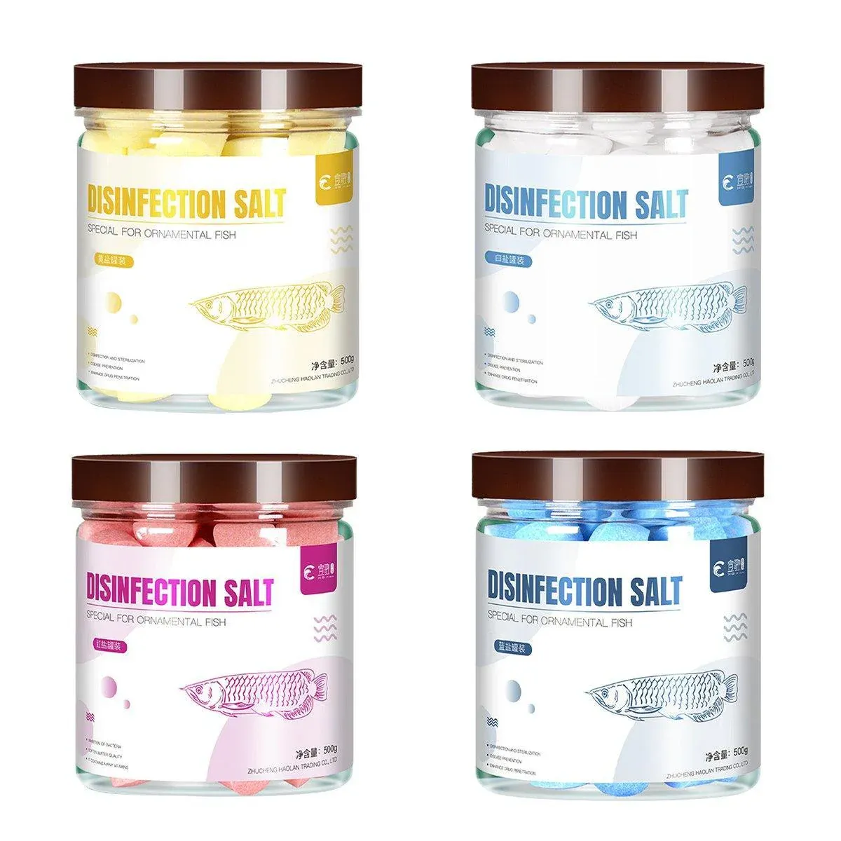 Aquarium Sea Salt Water Treatment Universal Powder For Fish Tank Purification - White — image 3