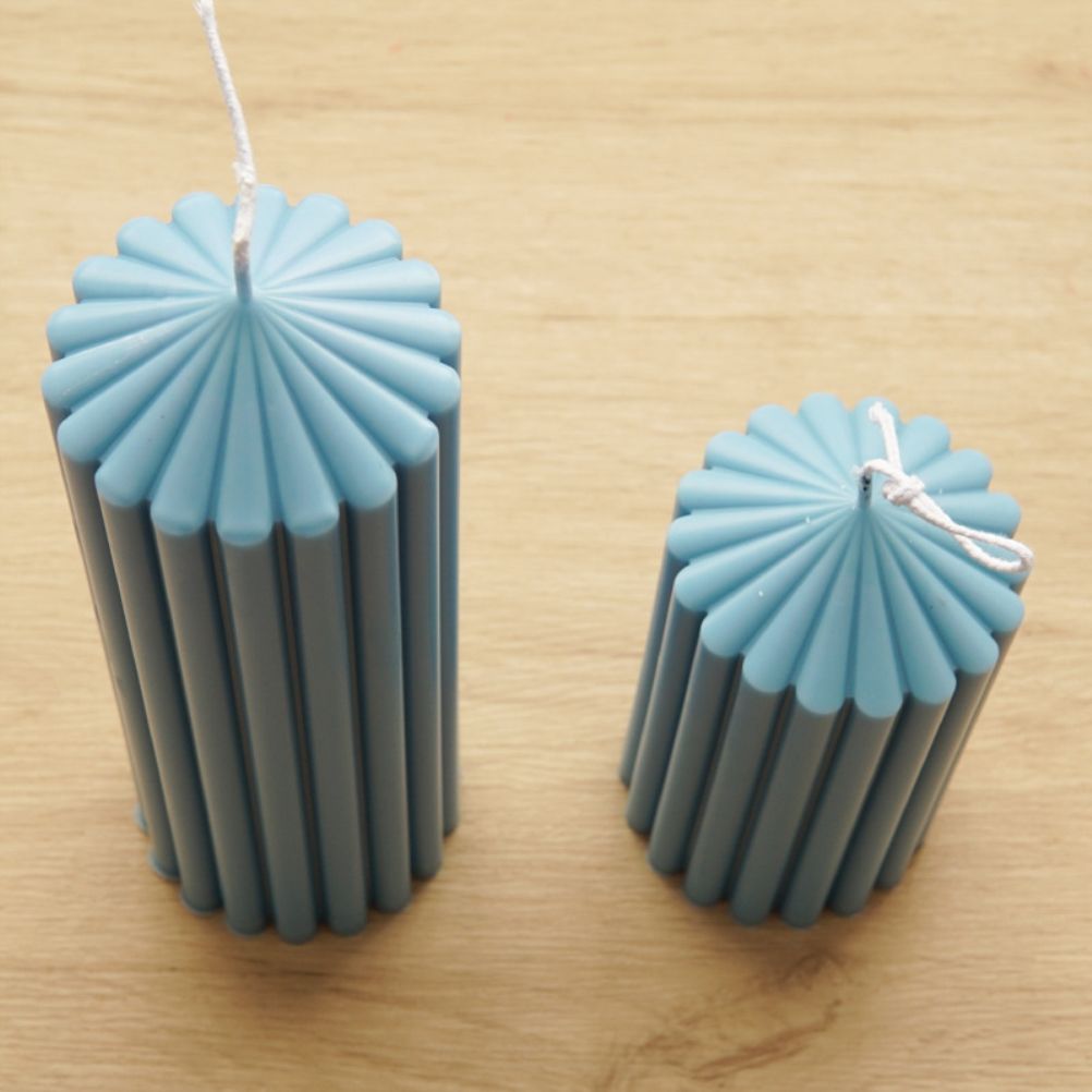 Coarse Rack Tip Scented Candle Mold Geometric Shape Plastic Candle Making Molds for Making Paraffin Wax and Carnauba Wax โ image 5