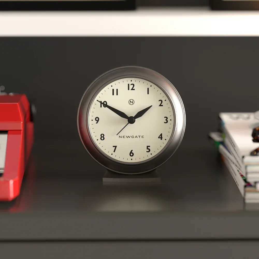 Newgate Pacific Mantel Clock-Graphite — image 2
