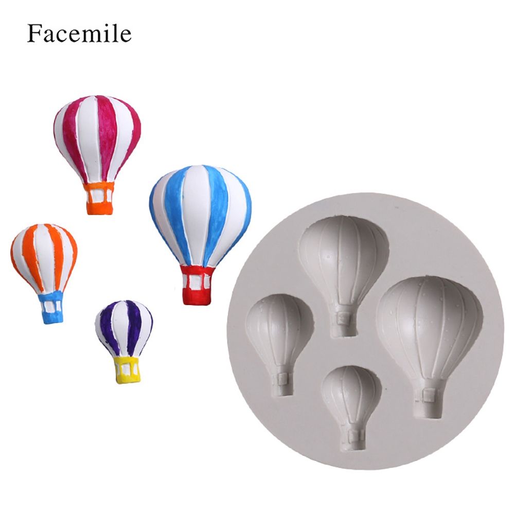 Hot Air Balloon Pattern Fondant Cake Decorative Baking Silicone DIY Mold (50-614) โ image 5