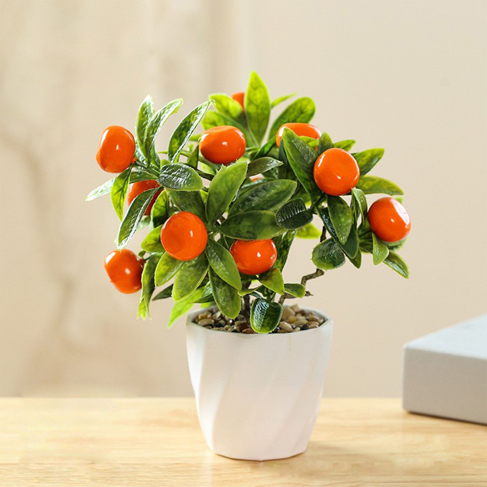 Artificial Fruit Tree Potted Small Potted Simulation Planting Pot Ornament Decoration — image 3