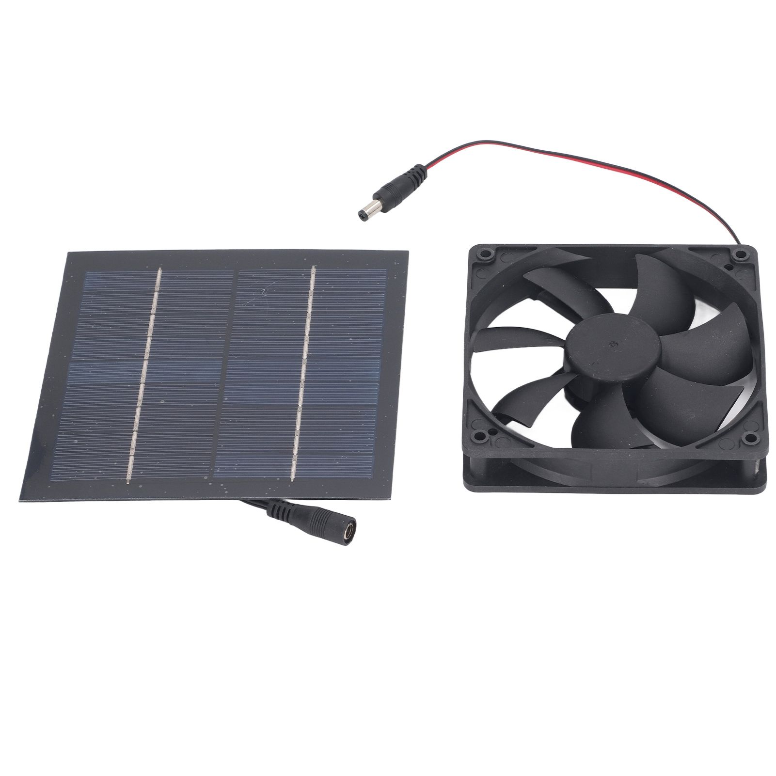 Solar Panel Fan Kit 20W IP65 Waterproof for Outside Small Chicken Coops Greenhouses Sheds Pet Houses Window Exhaust โ image 3