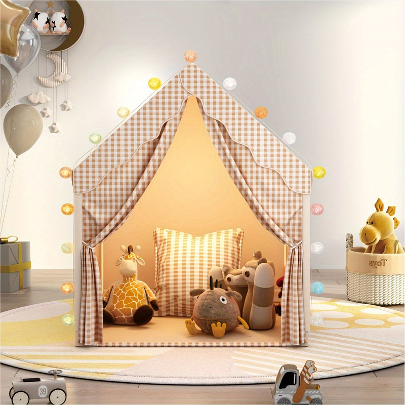 Kids Castle Play Tent Indoor Pretend Playhouse — image 4