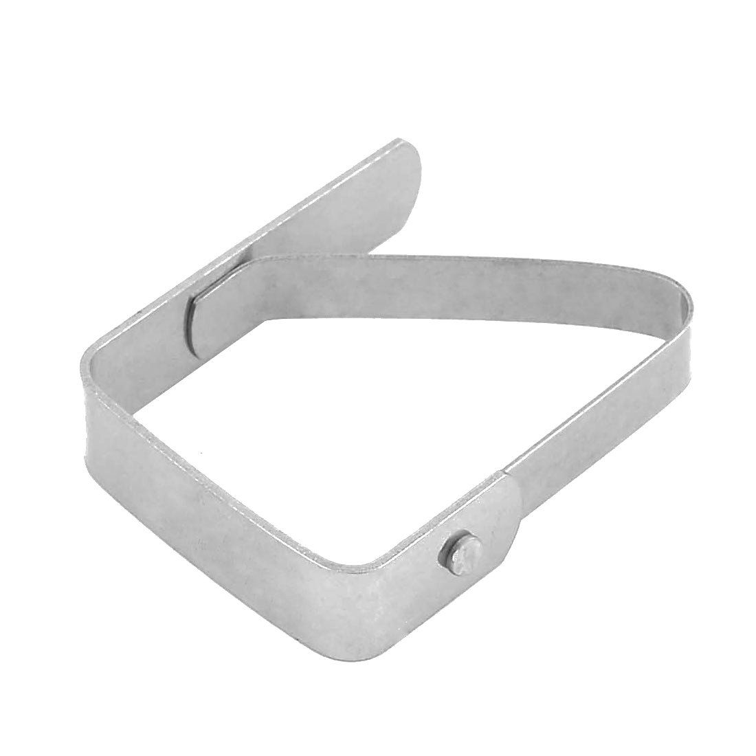 Stainless Steel Home Kitchen Teapot Table Cloth Holders Clip Clamp 4pcs Silver Tone Cloth Clip/Holders Premium Table Cover — image 2