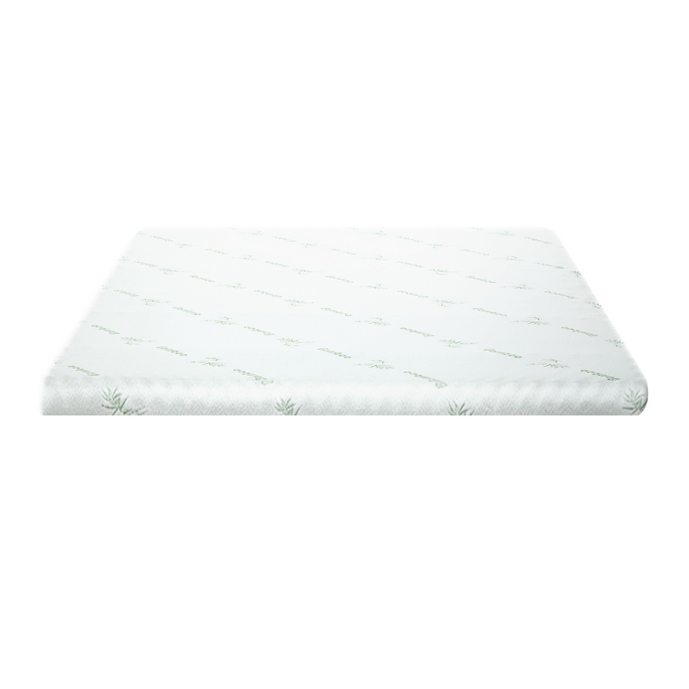 Giselle Bedding Memory Foam Mattress Topper Cool Gel Bed Mat Bamboo 10cm Single — image 3