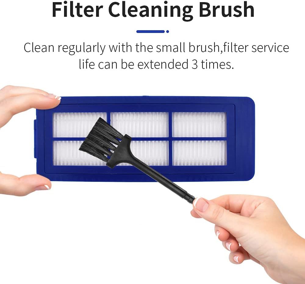 Replacement ilters Compatible with euy Robovac 11S Max, 15C Max, G30, G30 Edge/Hybrid/Verge, G10, G20, Robot Vacuums Accessories with Cleaning Brush โ image 6