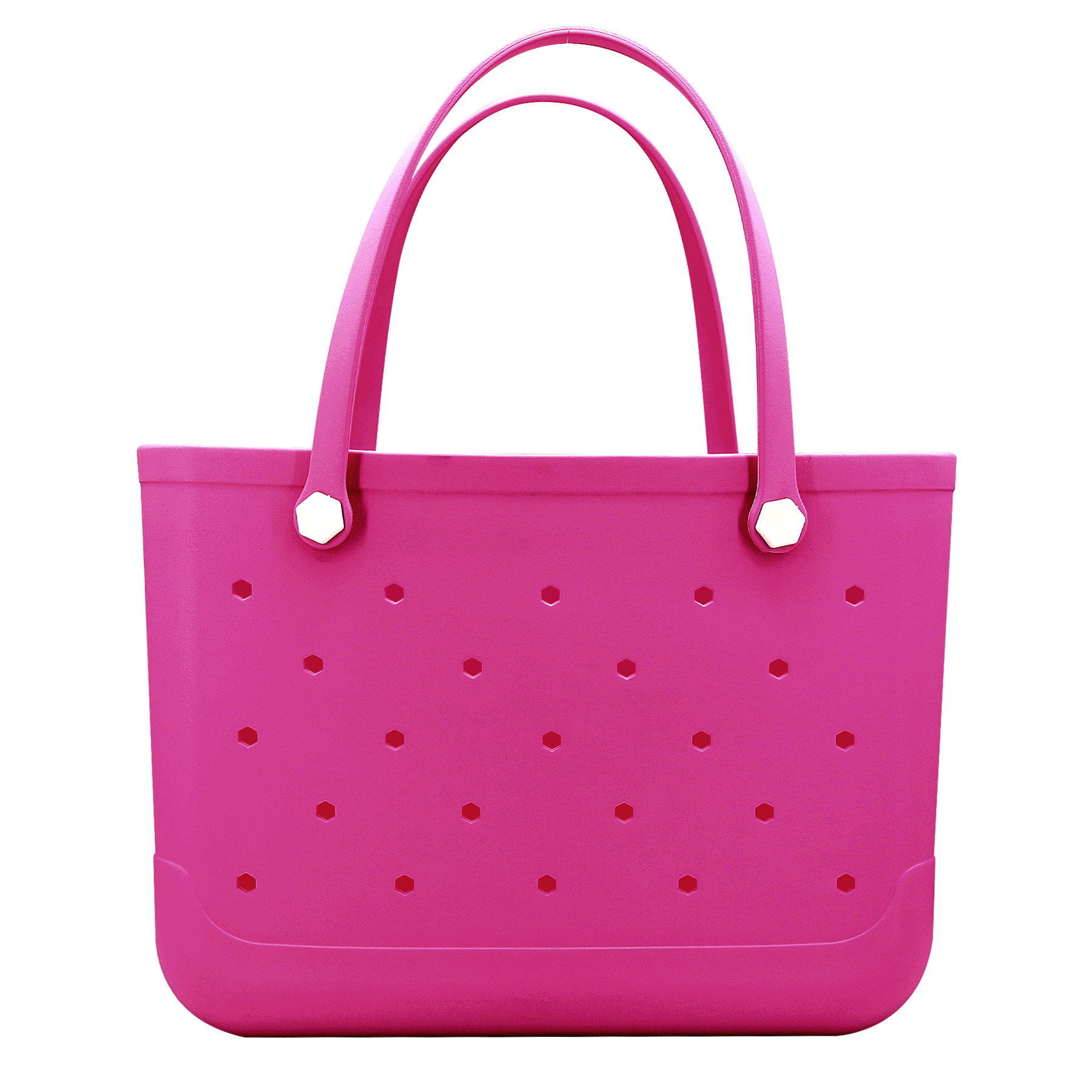 Waterproof Hexagon Mesh Beach Bag - Large Capacity Travel Storage Tote for Swimwear Towel Sunglasses - Rose Red Large 48x34x24cm