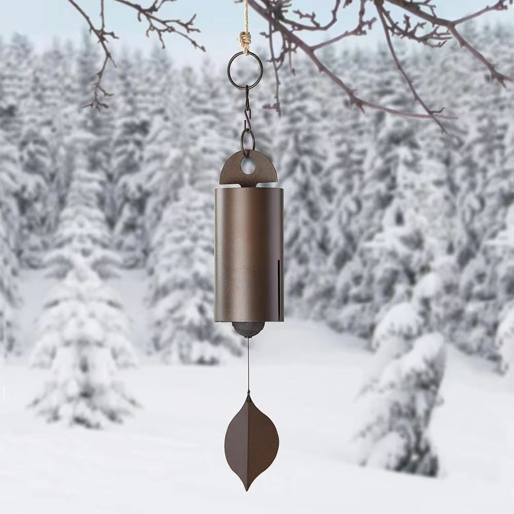 Wind Chimes Heroic Windbell Antique Copper Medium Lovely Resonance Serenity Wind Bell, Outdoor Decor for Garden, Patio, Porch โ image 3
