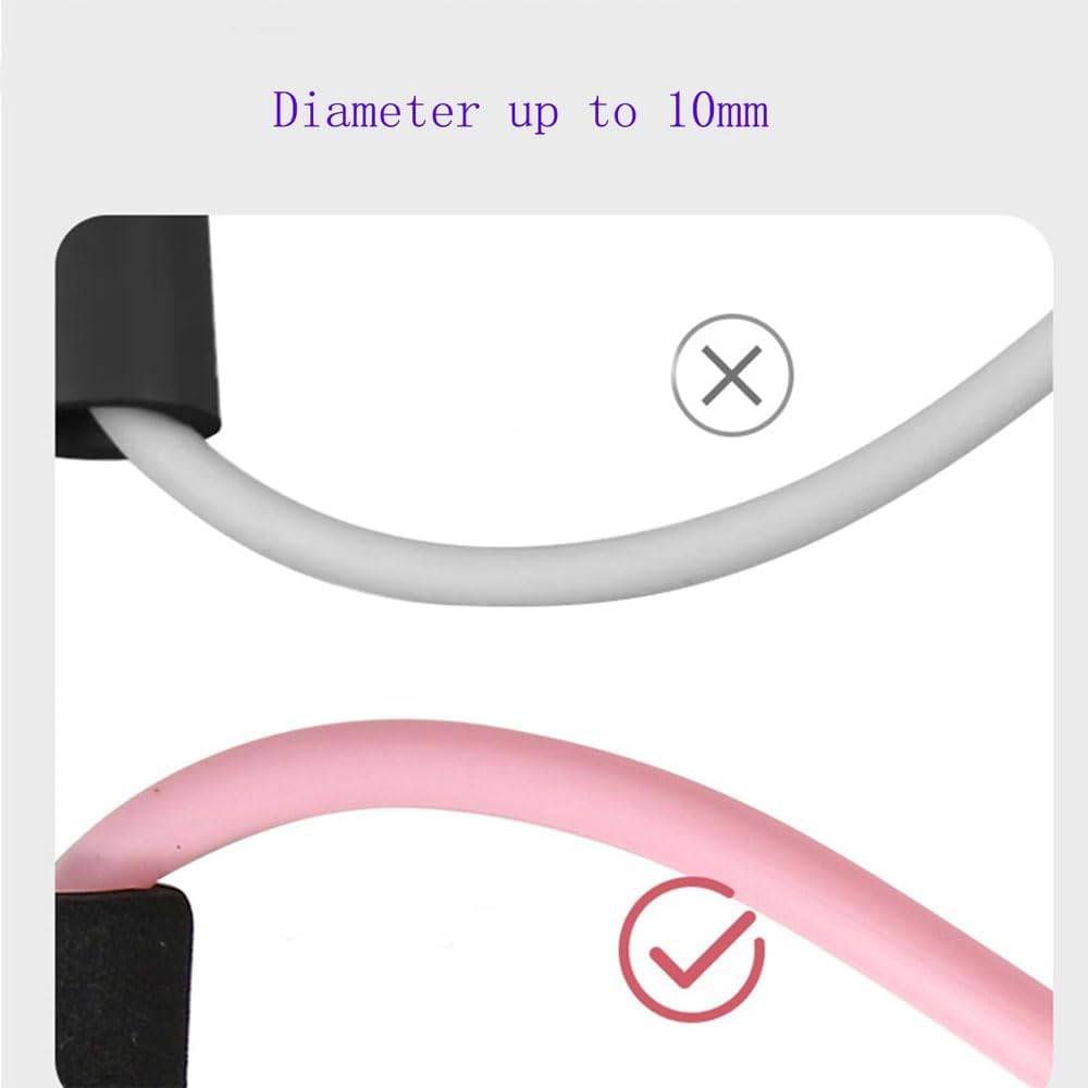 Resistance Bands with Handles, Arm Figure 8 Resistance Band, Pull Rope for Full,Body Workouts, Stretching Expand Bands for Back and Shoulder, Chest Expander — image 5
