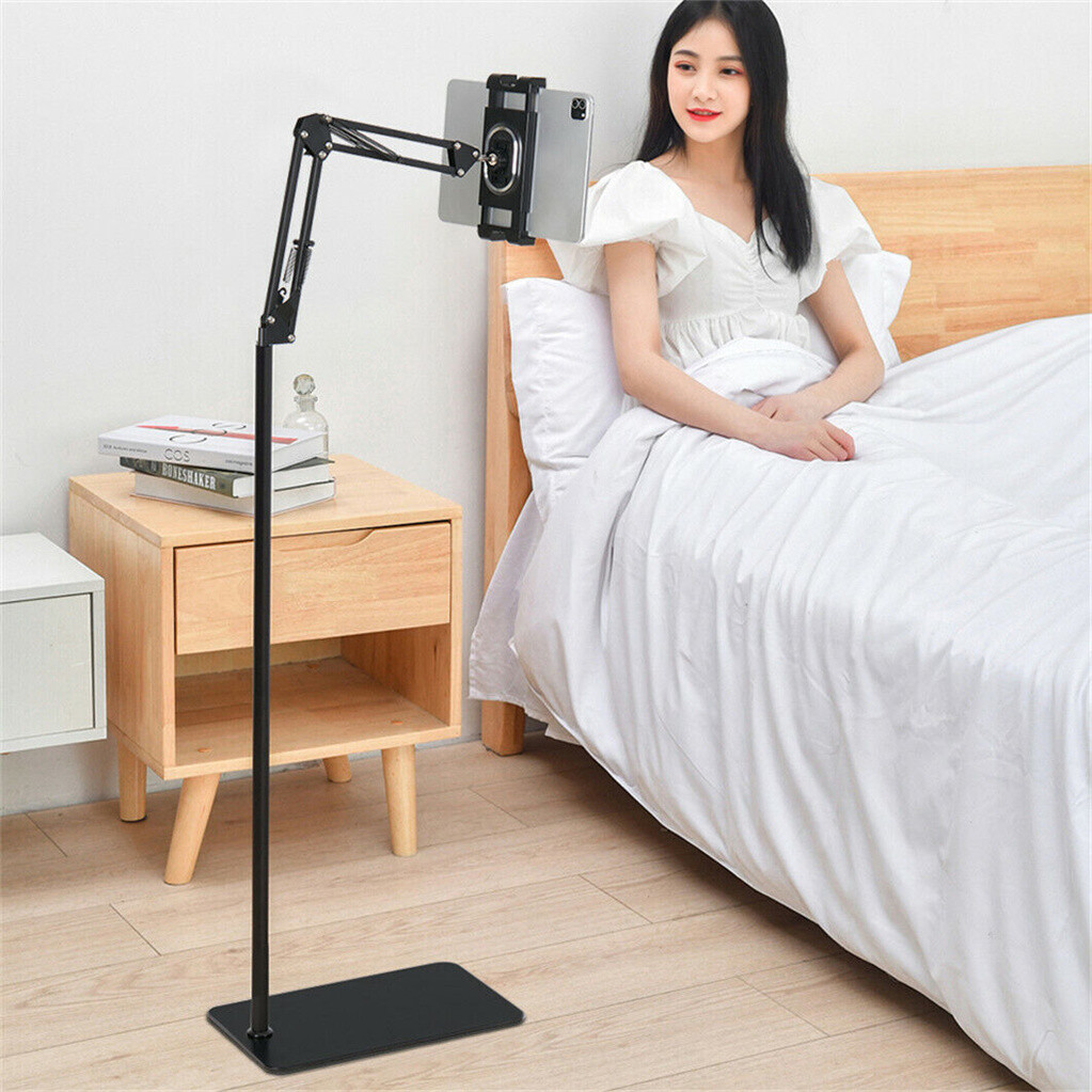360 Tablet Floor Stand Adjustable 5-12.9 Inch Overhead Phone Desktop Holder — image 4