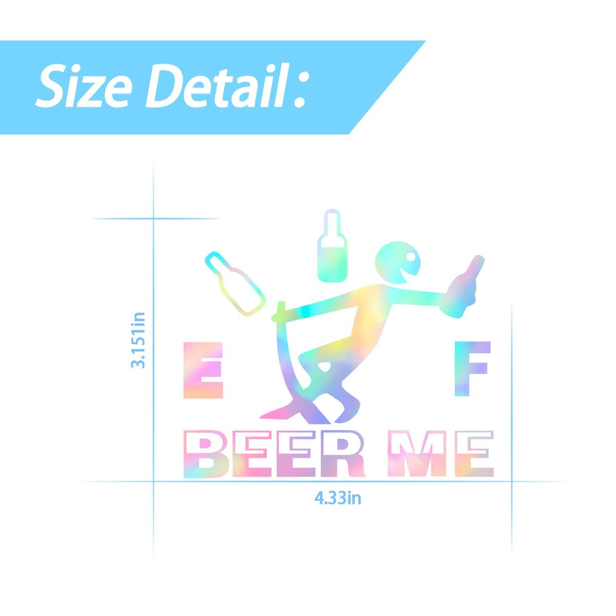Funny Car Stickers, High Gas Consumption Decal, Fuel Gage Empty Sticker for Auto, Universal Exterior Accessories for Women and Men — image 2