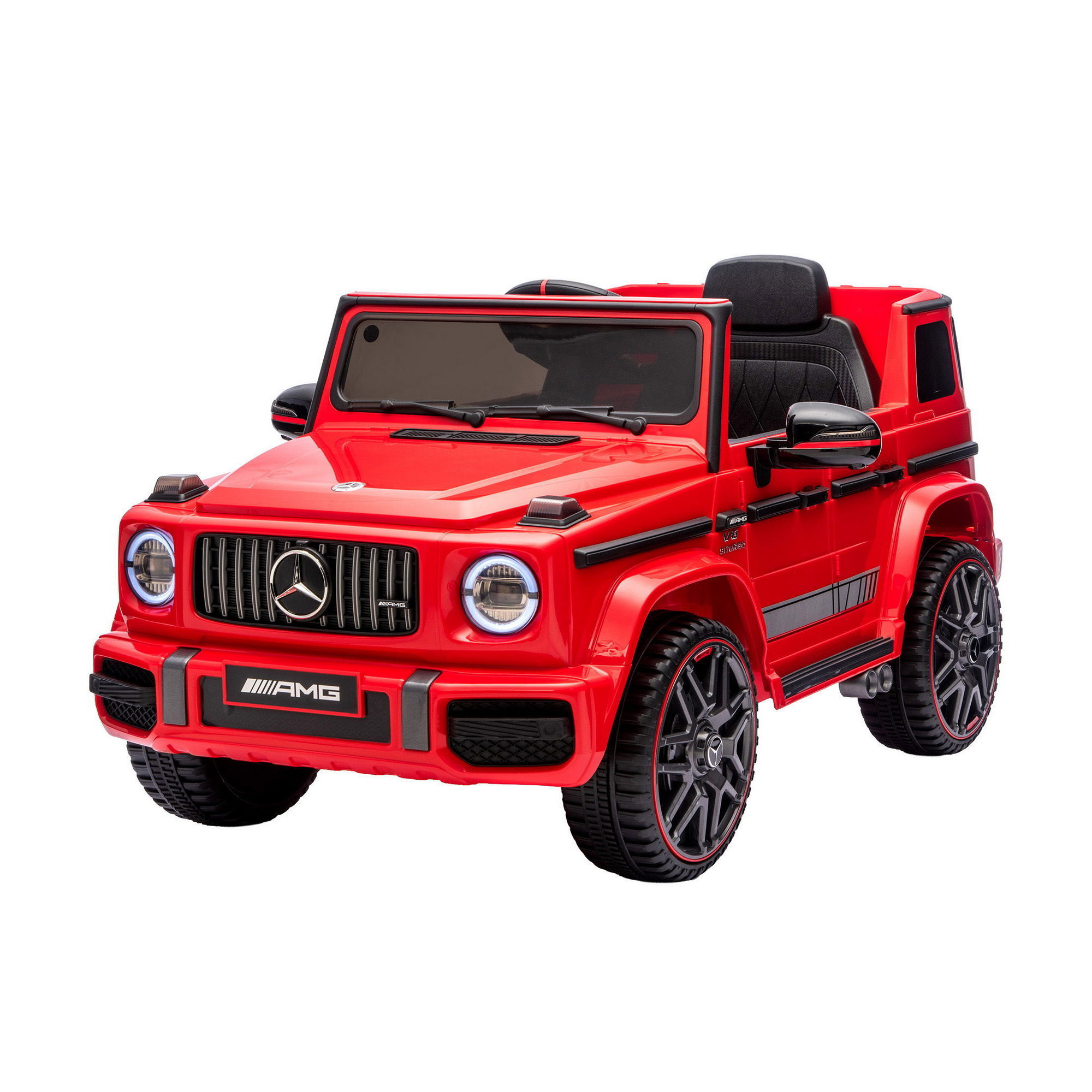 Kids Electric Ride On Car G63 Toy Cars Remote Control Red — image 2