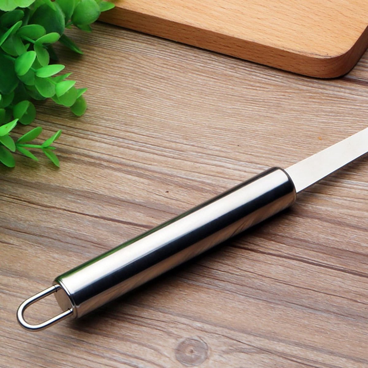 Skimmer - 2 Pieces - Deep-frying Spoon - Deep-frying Scoop - Food Sieve - Skimmer Spoon - Colander Spoon - Draining Potatoes/Vegetables/Pasta - Cooking — image 3
