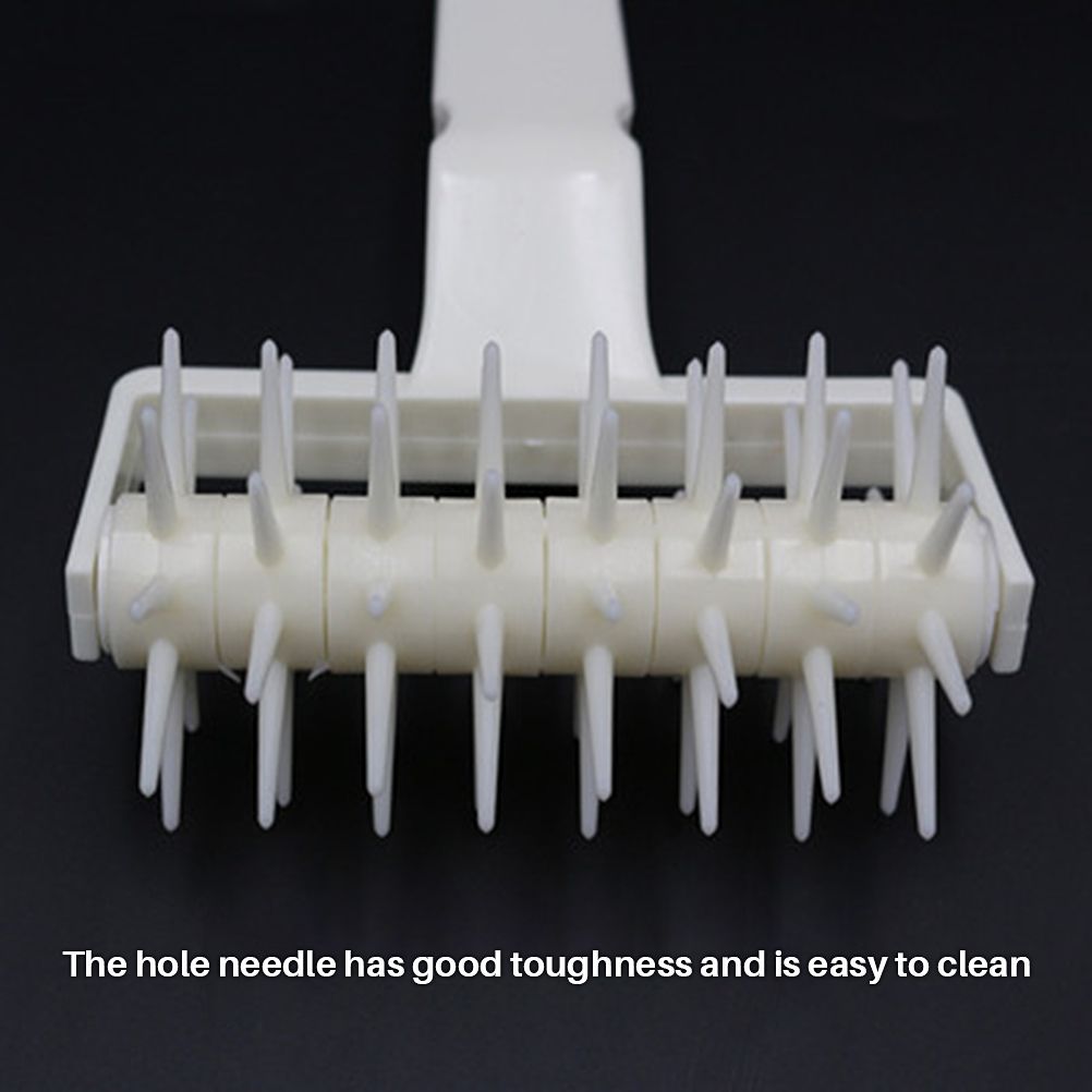 Pastry Pizza Plastic Dough Needle Wheels Roller Bread Hole Punch DIY Baking Tool — image 5