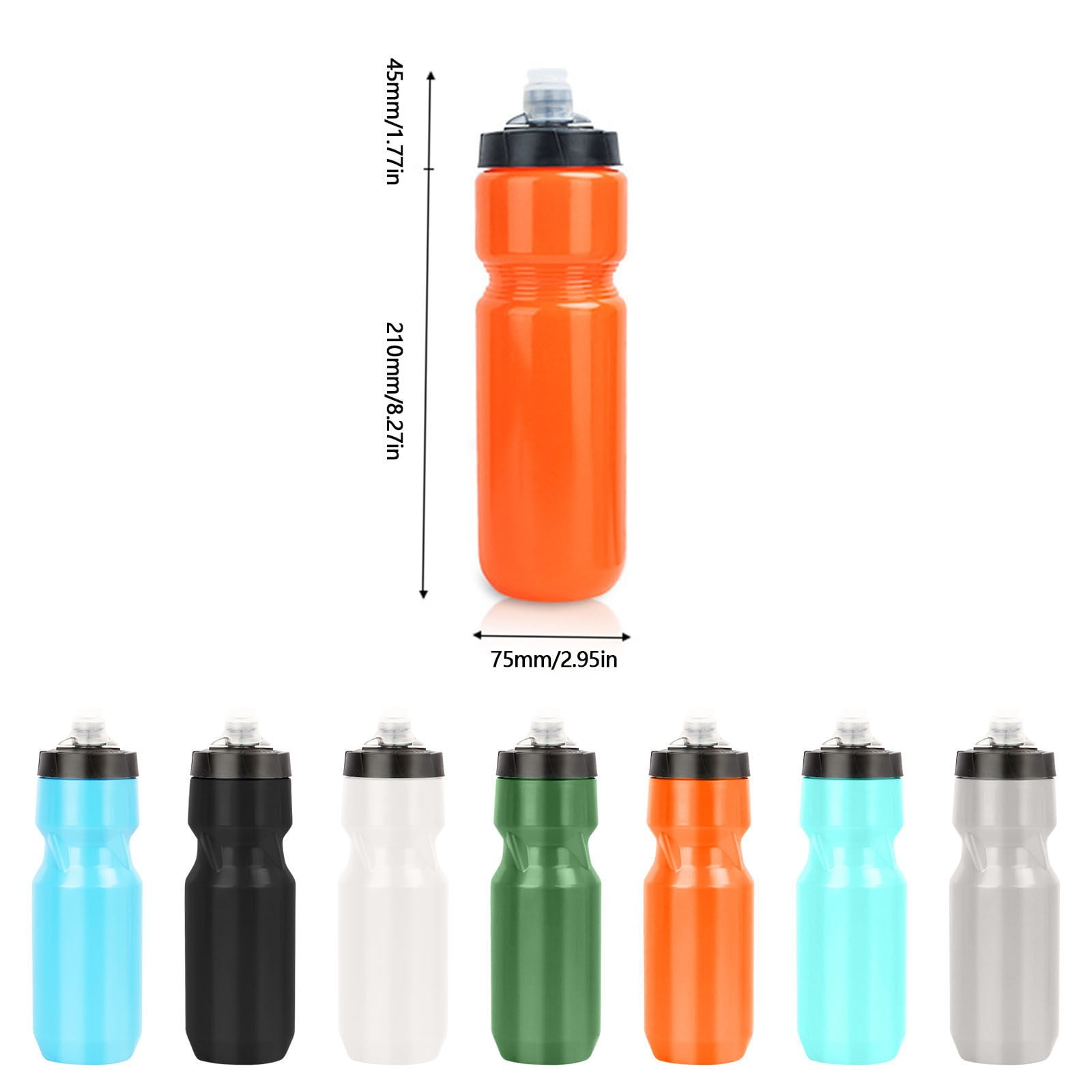Bottle, Sports Water Bottle, Kitchen Supplies, Steel Insulated Stainless Steel Water Bottle – for Cycling Fitness & Sports Fits Most Cages CH — image 3
