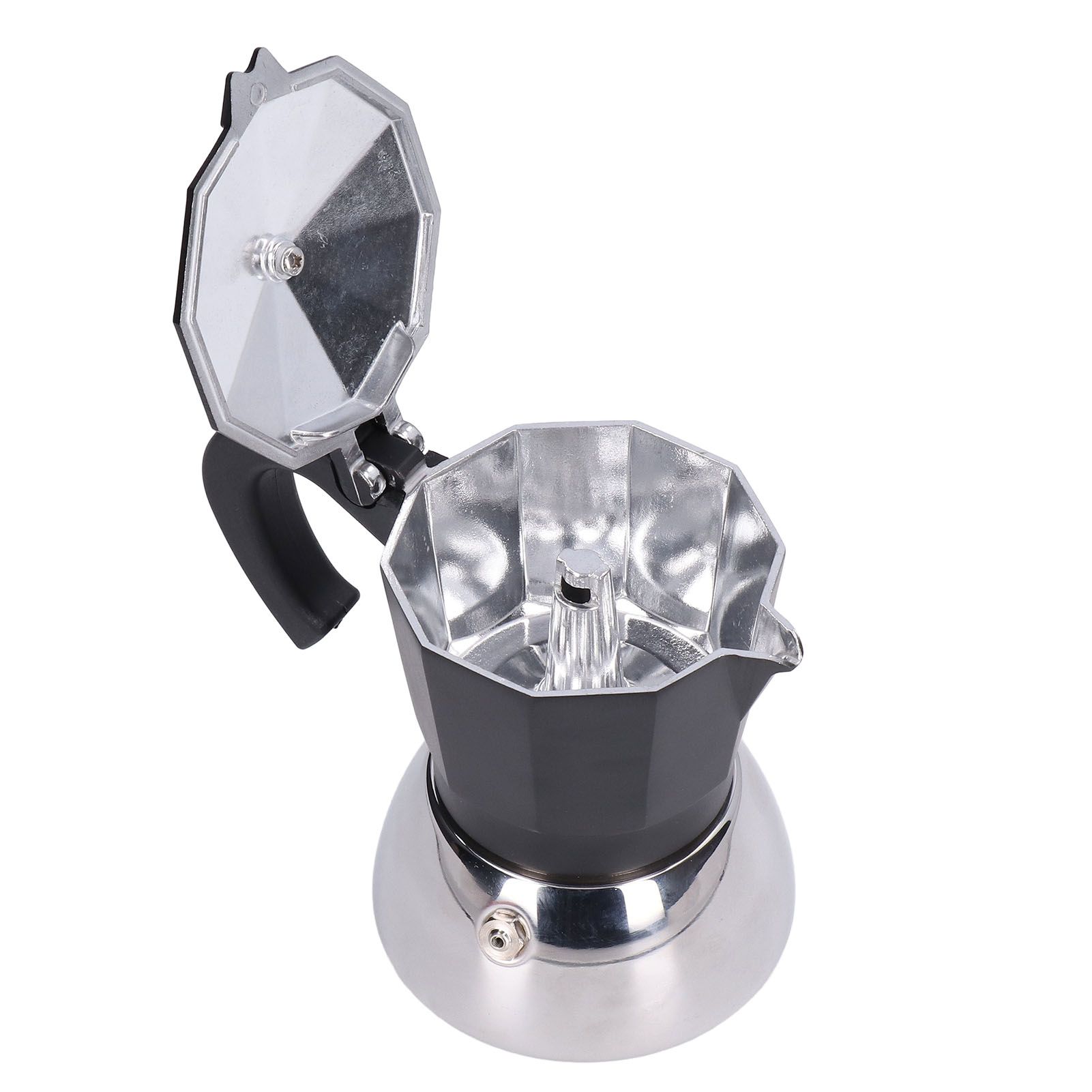 Coffee Pot Easy Clean Operation Widely Used Aluminum Stainless Steel Compact Size Coffee Maker300ml โ image 3