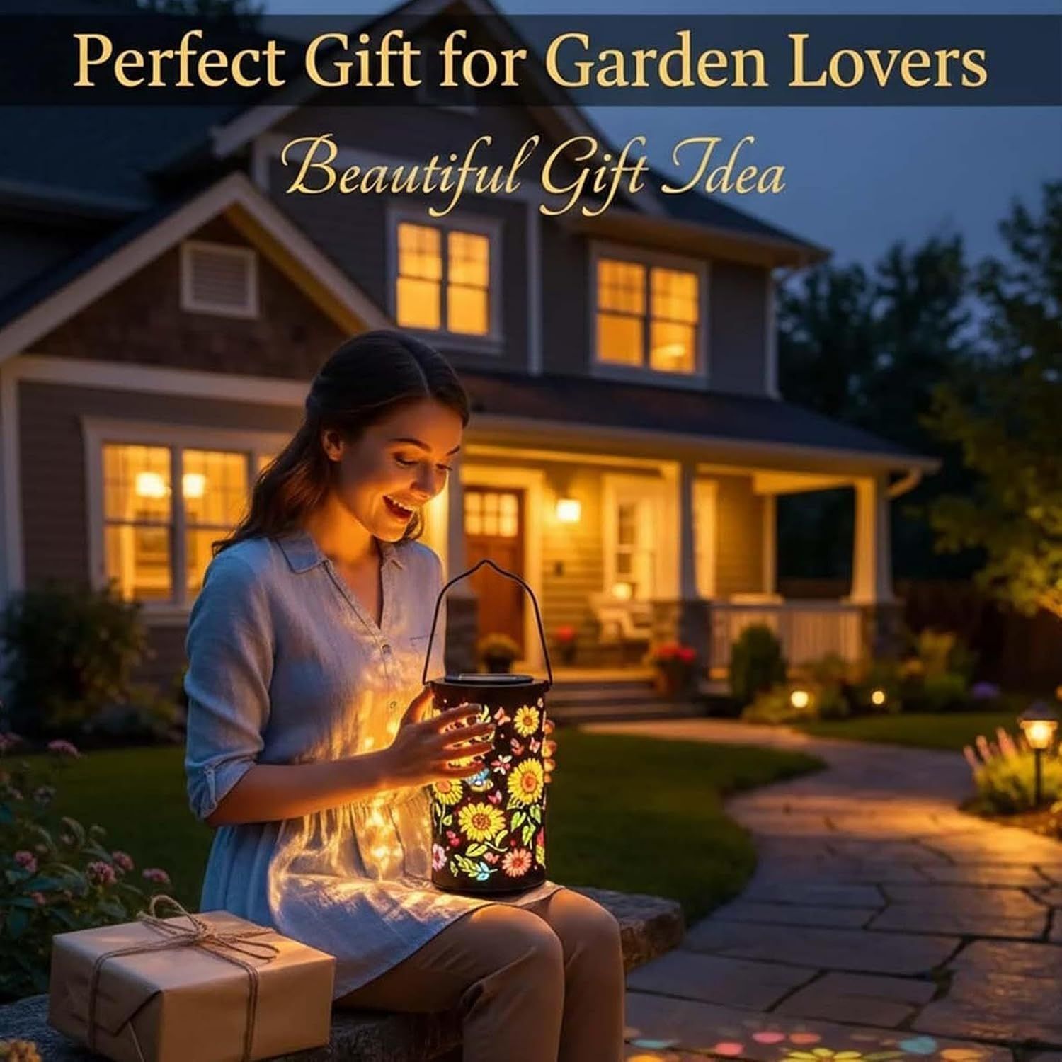 Solar Garden Lights Weatherproof LED Lighting for Backyard Patio Balcony Path and Garage — image 4