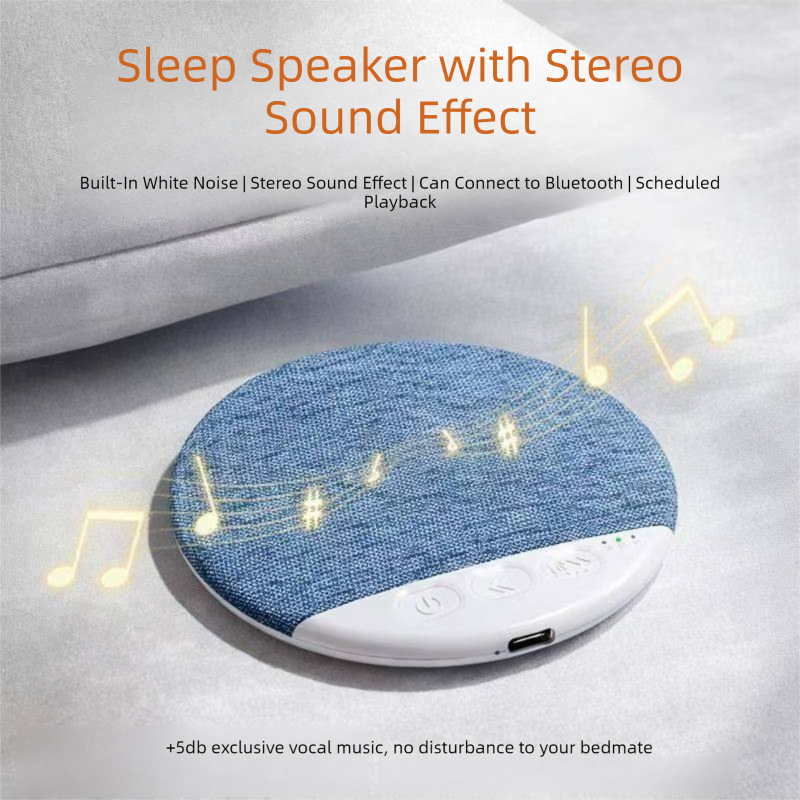 Under Pillow Sleep Speaker - 96 x 12 mm Ultra Thin Design, Type-C Rechargeable White Noise Speaker for Bedtime Relaxation, Home and Travel — image 3
