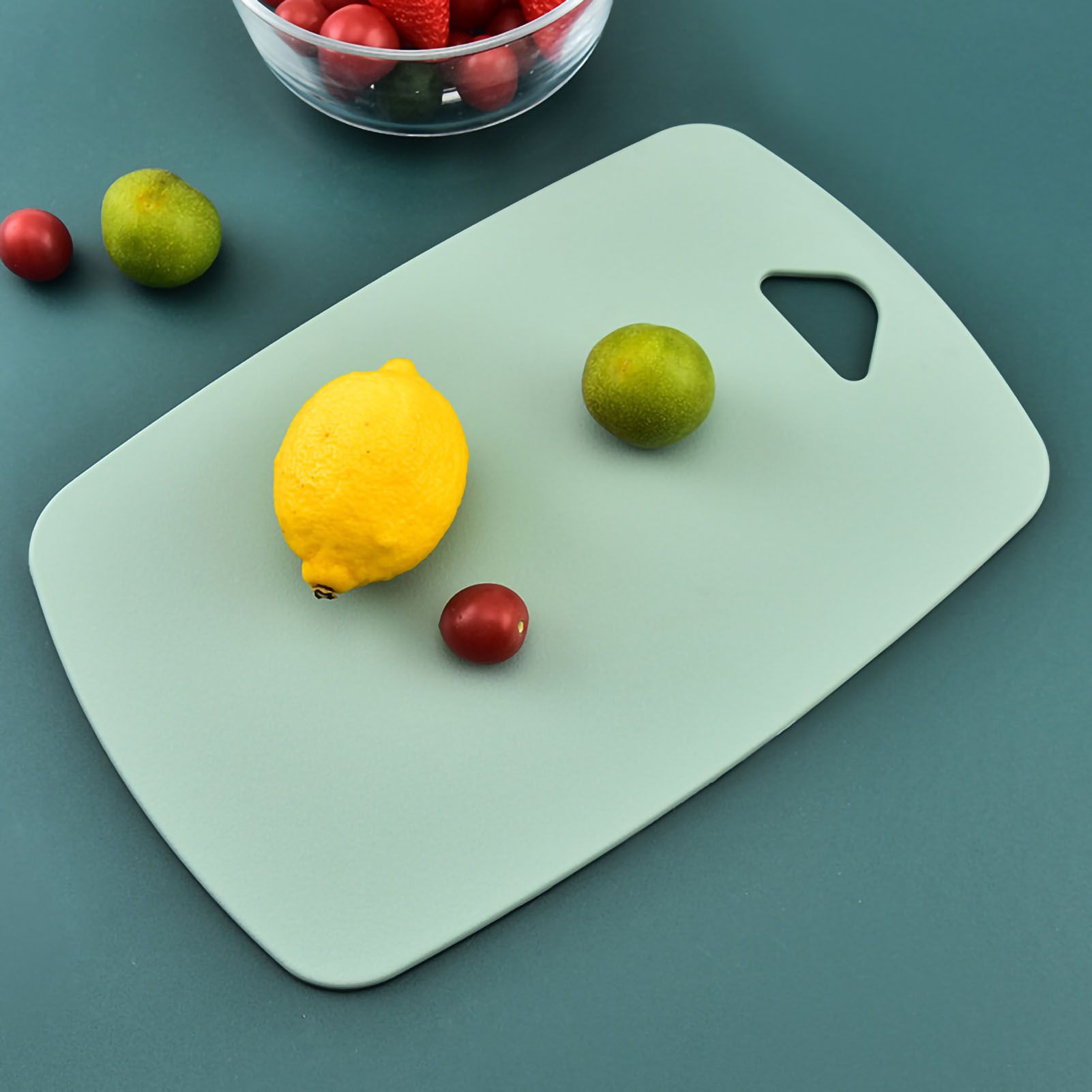 3pcs Cutting Board Set Safe PP Easy Grip Handles Multifunction Kitchen Chopping Board for Home Type 2 Square โ image 3