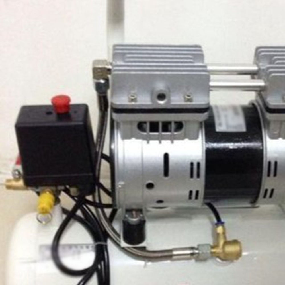 1Pc Air Compressor Tube Stainless Steel 350Mm Air Compressor Flexible Hose Air Pump Check Valve Connecting Pipe Smile Home — image 2
