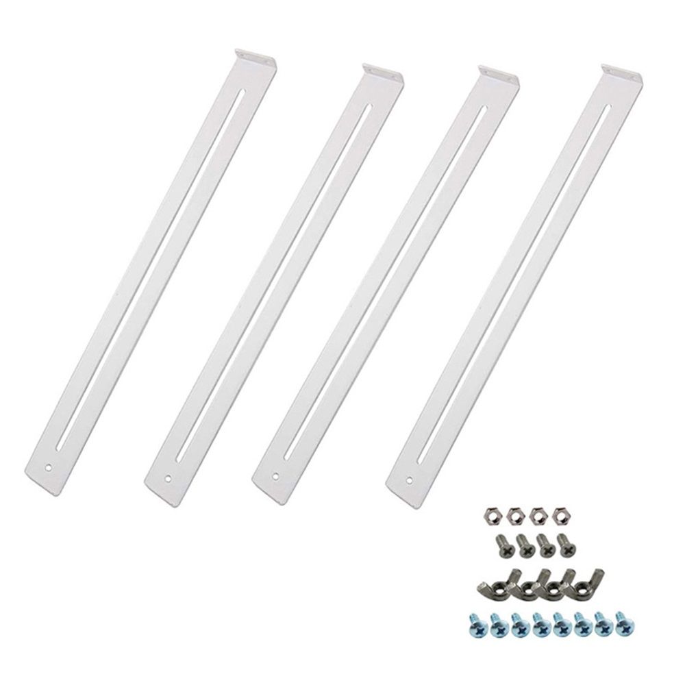Drawer Repair Kit - Used to Reinforce and Repair Wooden/Chipboard Drawers Cabinet Reinforcement Heavy Duty Steel Hardware Furniture Accessories - Includes