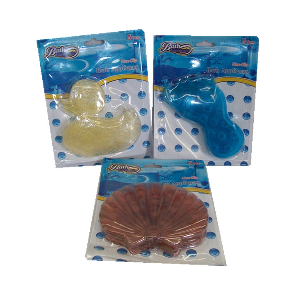 3 Pcs of Bath applique 5 pcs on card - Duck โ image 2