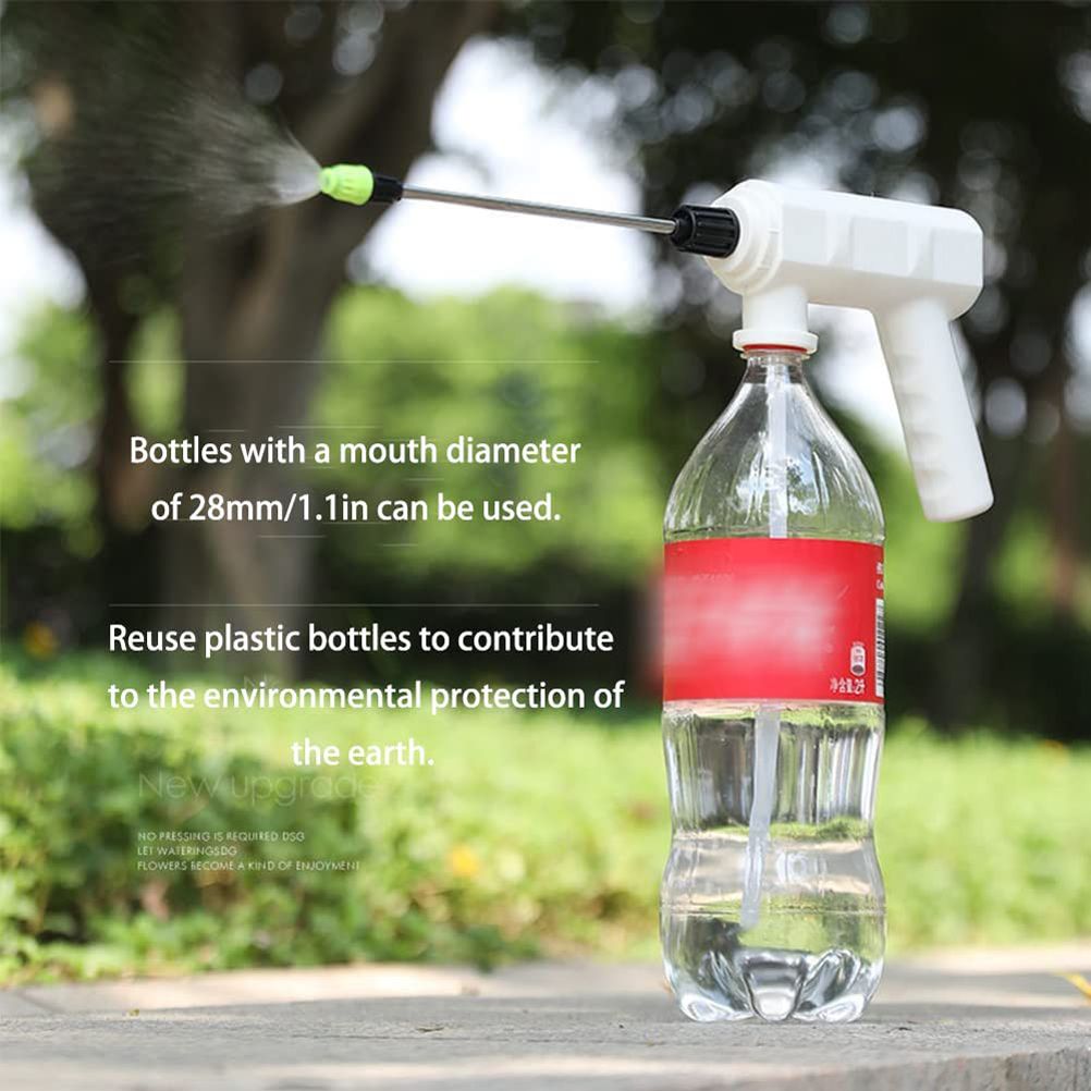 Watering Can for Indoor Outdoor Plants Watering Can Mini Electric Water Spray Head — image 5