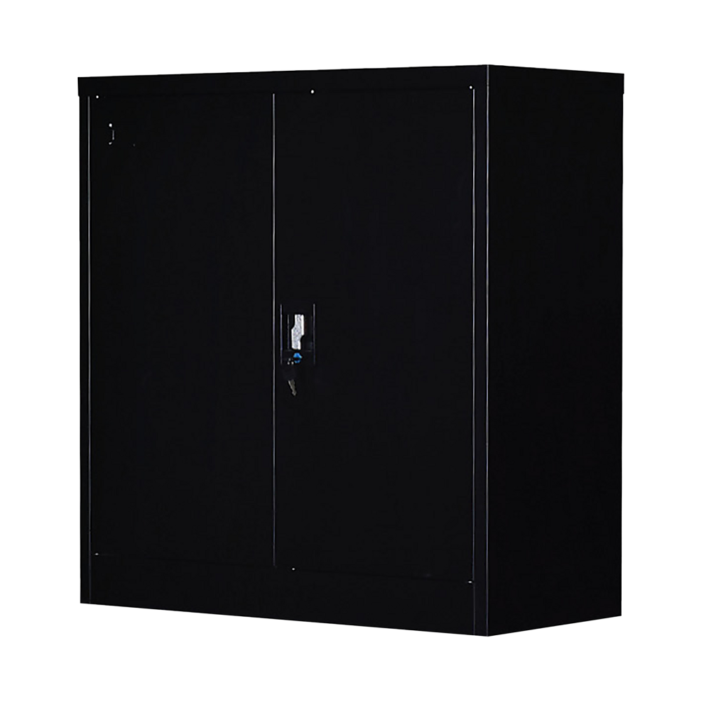 Two-Door Shelf Office Gym Filing Storage Locker Cabinet Safe — image 4