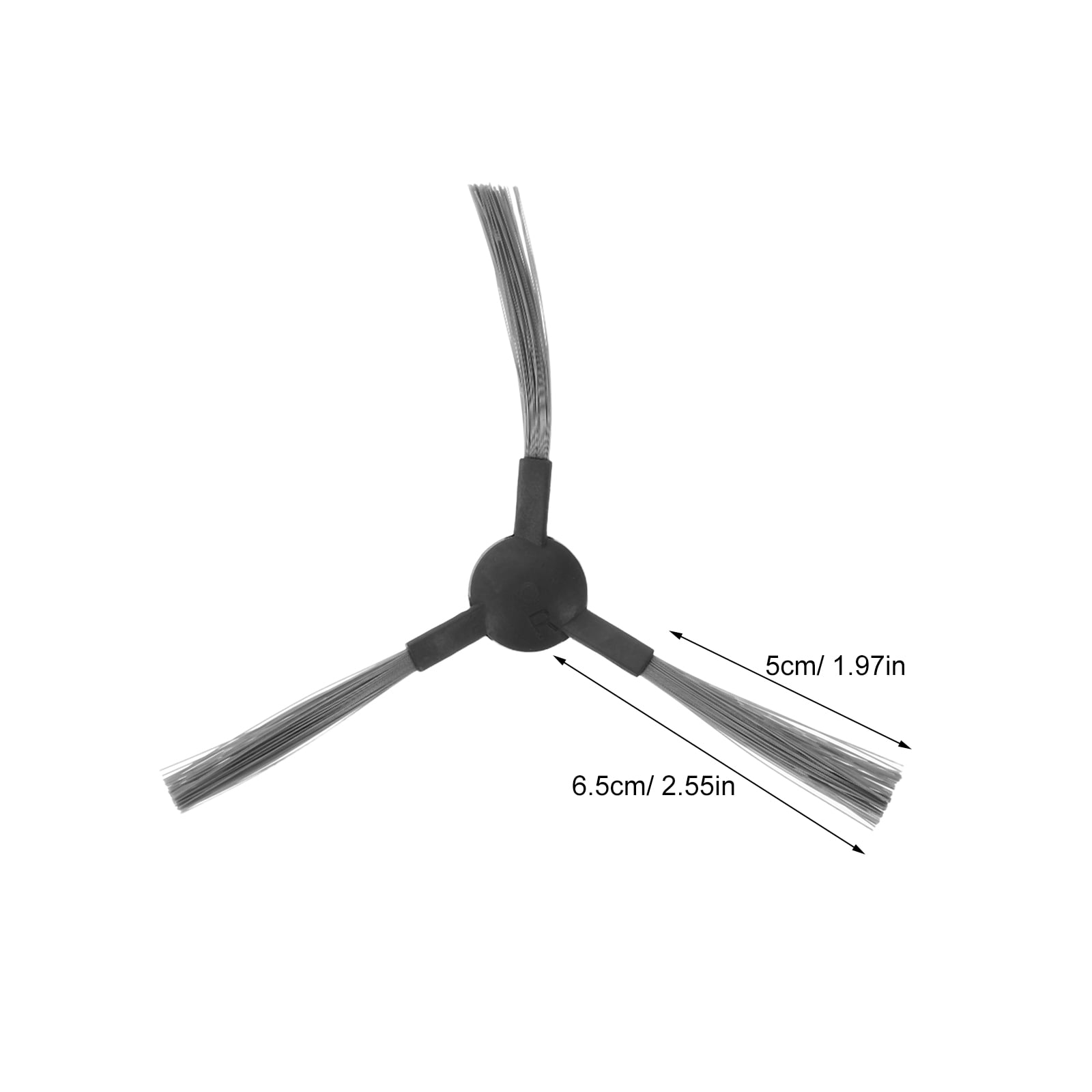 3Pairs Side Brush Replacement Parts for Robot Vacuum Cleaner Compatible with Sweeper Models — image 2
