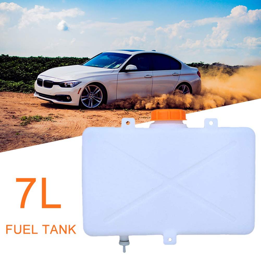 7L Fuel Tank Plastic Petrol Diesel Oil Petrol Tank Water Tank for Boat Car Truck Parking Heater Accessories, White — image 4