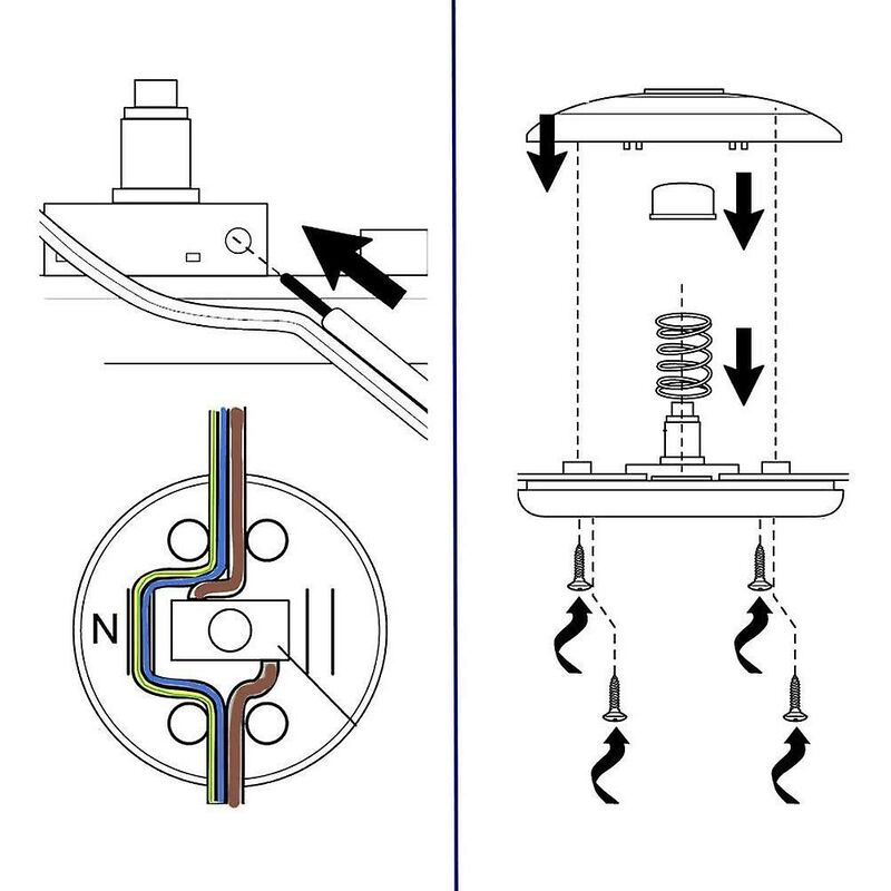 Foot Switch For Light Fixture - Black — image 3