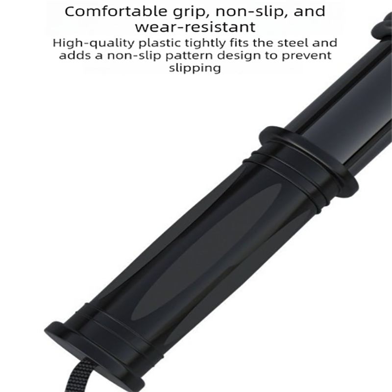 Black Power Twister Bar Upper Body Workout Equipment Chest Expander Arm Strengthener Spring Exerciser for Men Home Gym(50kg) โ image 2