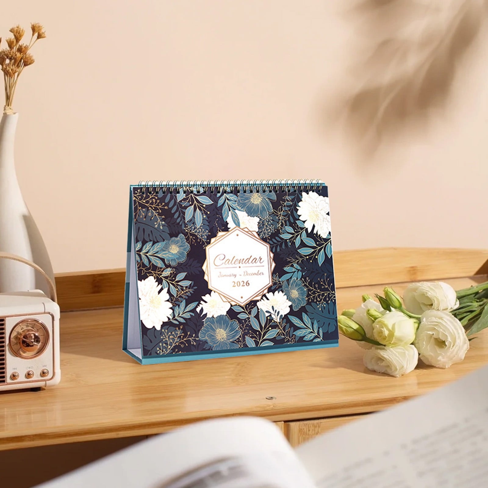 2026 Desk Calendar - 8x10 inch Desk Calendar 2026-2027, 12 Months Desk Calendar Runs From January 2026 To December 2026, Exquisite Desk Calendar 2026 J — image 4