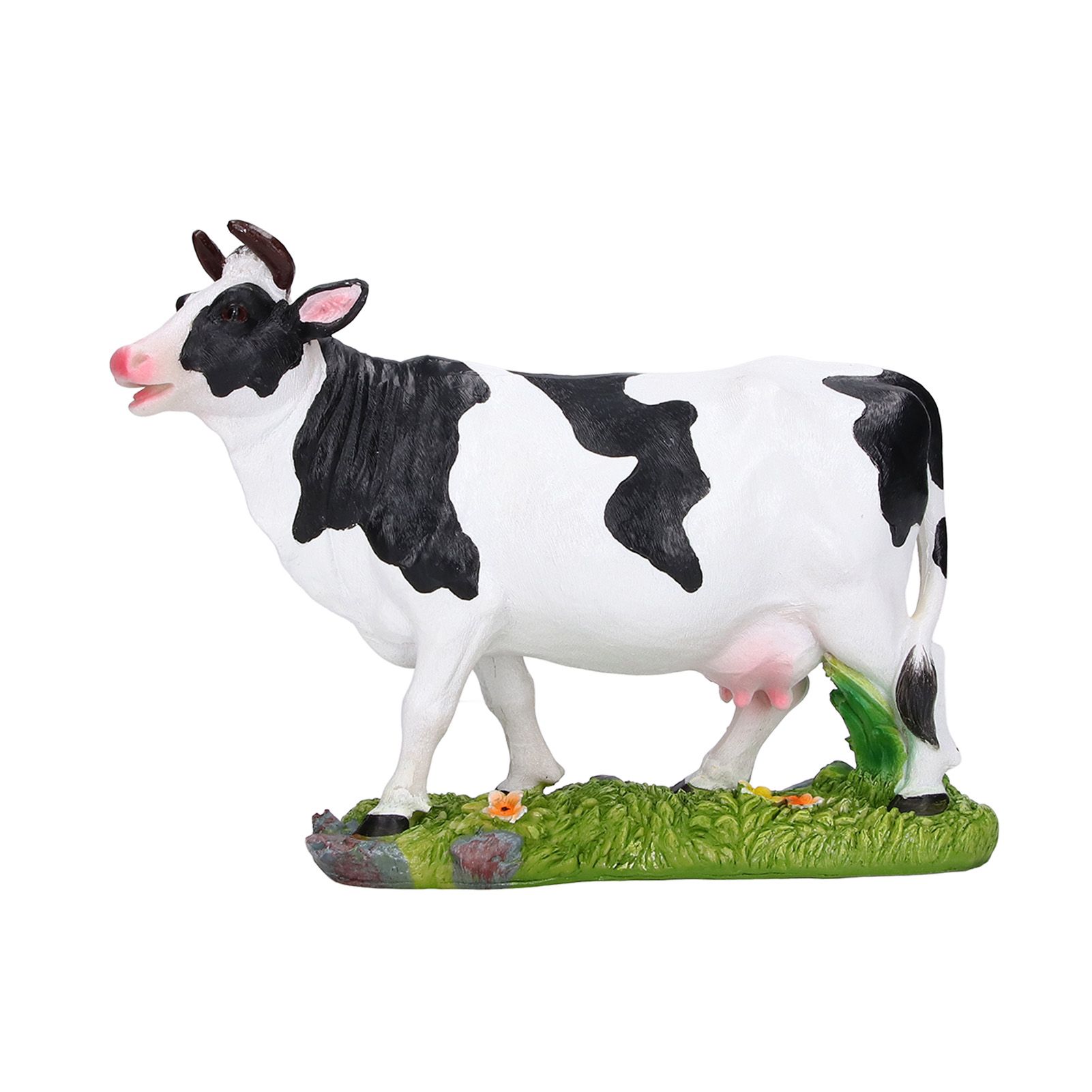 Animals Figures Statue Resin Miniature Cow Figurines for Desktop Garden Decoration โ image 4