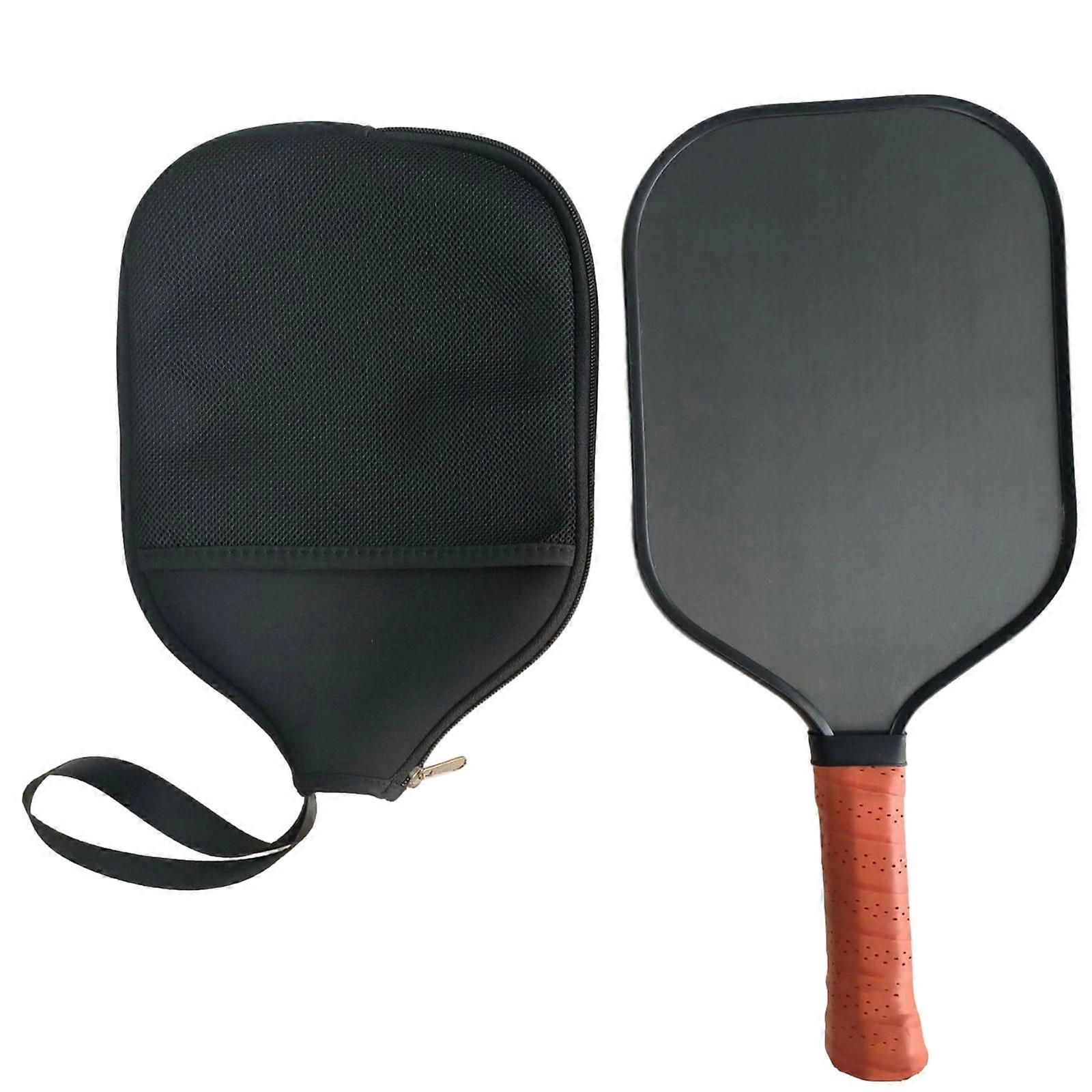 Pickleball Paddle Cover Neoprene Protective Case Racket Storage Bag Lightweight Pickleball Paddle Protector - Black โ image 5
