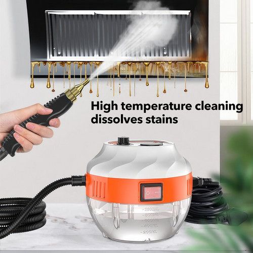 4000W Steam Cleaner Brush High Temperature Pressure Clean Steam Mechine AU Plug orange — image 6