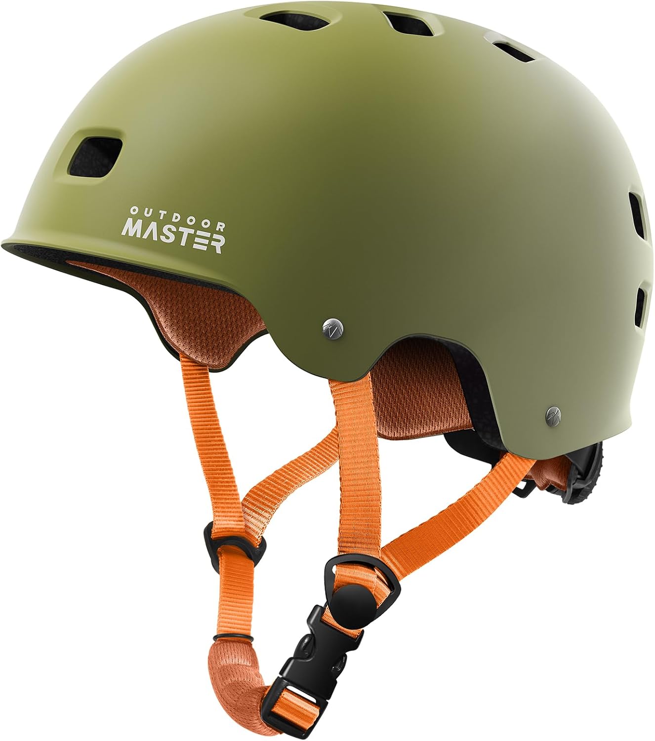 OutdoorMaster Skateboard Bike Helmet for Adults &Youth - Multi-Sport Certified Impact Resistant with 2 Removable Liners & Ventilation for