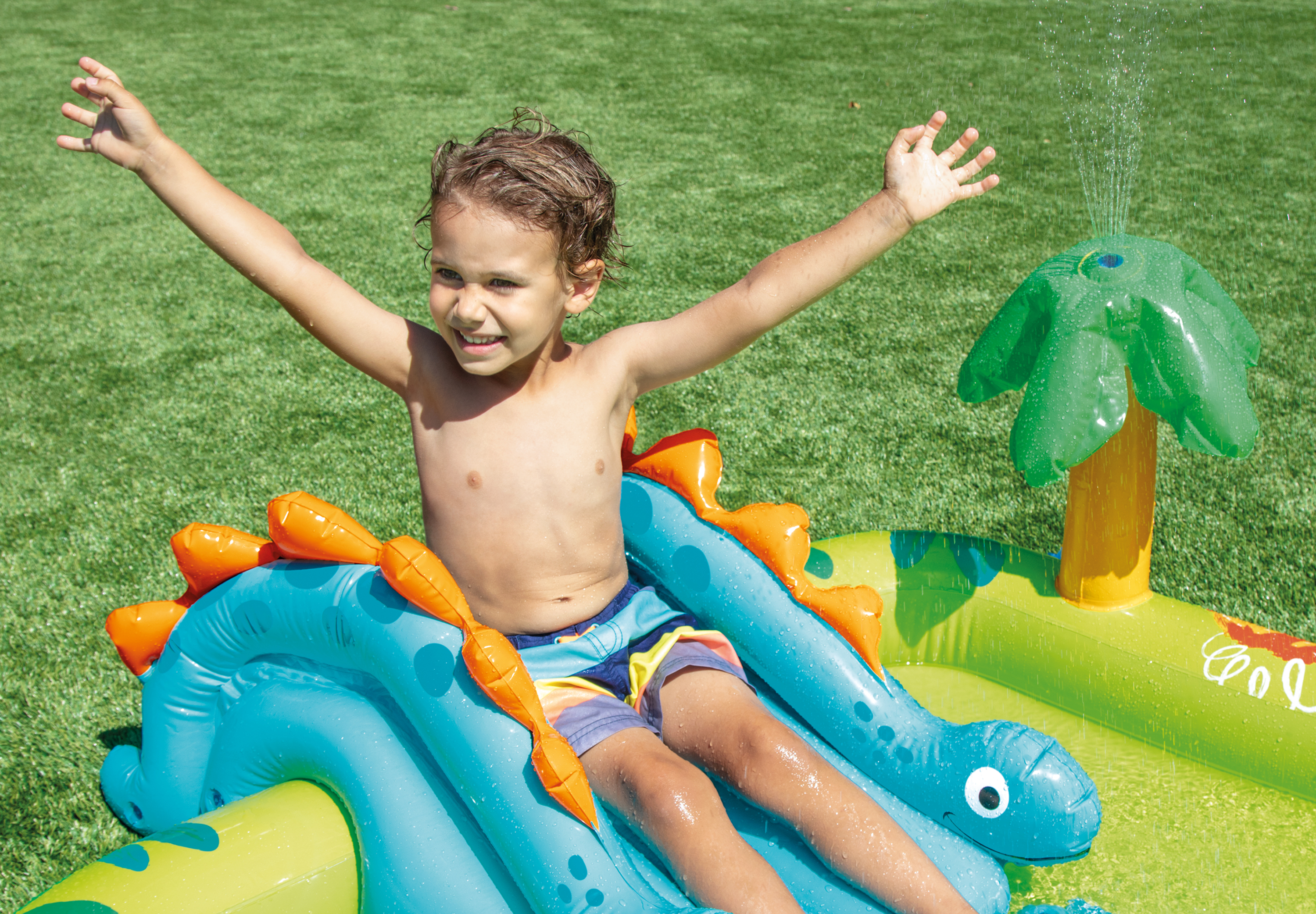 Intex Little Dino Inflatable Play Centre 57166 โ image 4
