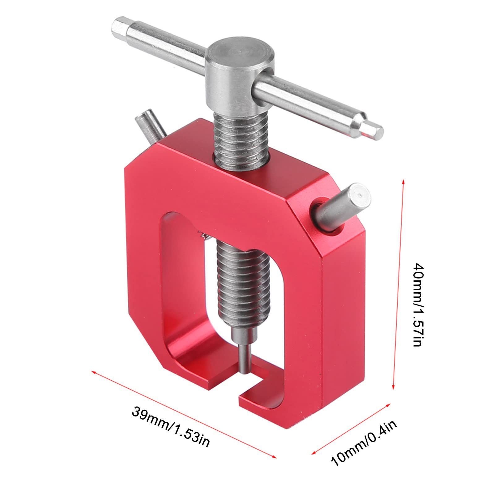 Motor Gear Puller, Motor Pinion Gear Puller Remover Tools Set Motor Pinion Parts(Red) Rc Motor Mount Rc Motor Pinion Puller โ image 4