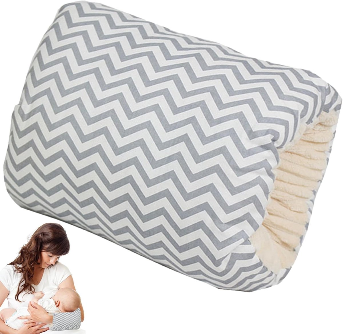 Nursing Pillow - Cotton - Arm Pillow - Nursing Pillow - Cotton Nursing Pillow - Skin-friendly Mini Arm Pillow, Nursing Pillow (suitable for bottle feeding)