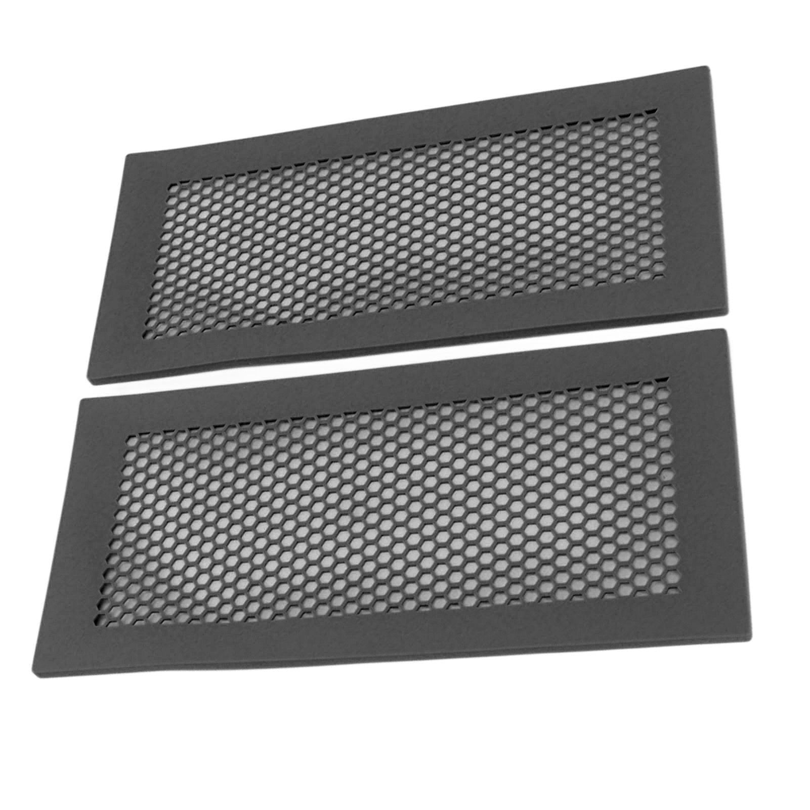 2Pcs Baby Proof Vent Cover Child Proof Safe Soft Silicone for Home Floor Catch Debris Hair Insect Black โ image 5